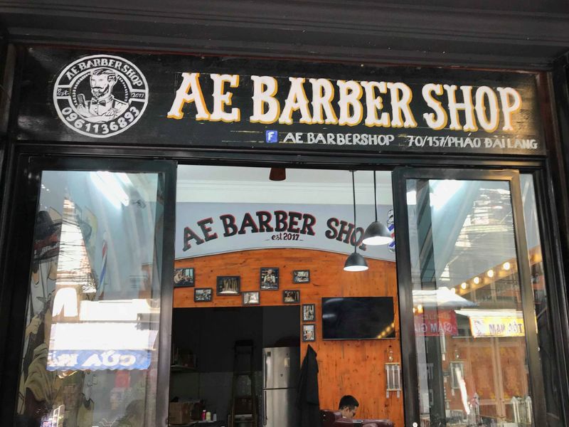 mẫu bảng hiệu barber shop 1