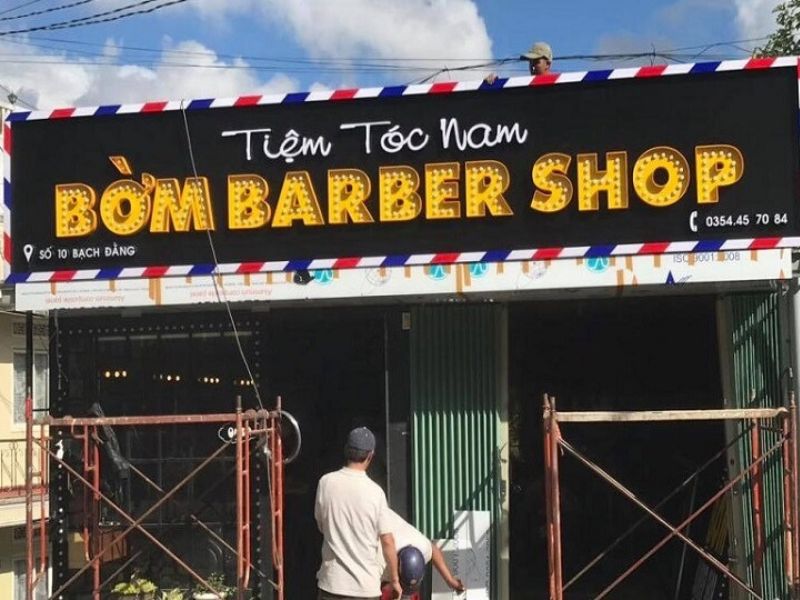 mẫu bảng hiệu barber shop 7