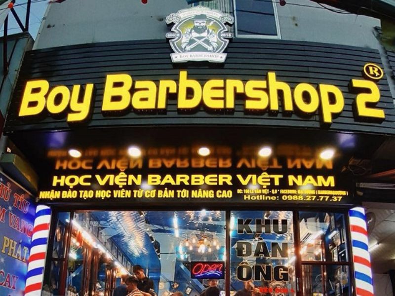 mẫu bảng hiệu barber shop 8