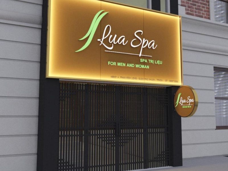 Mẫu 3 Bảng Hiệu Spa Dưỡng Sinh