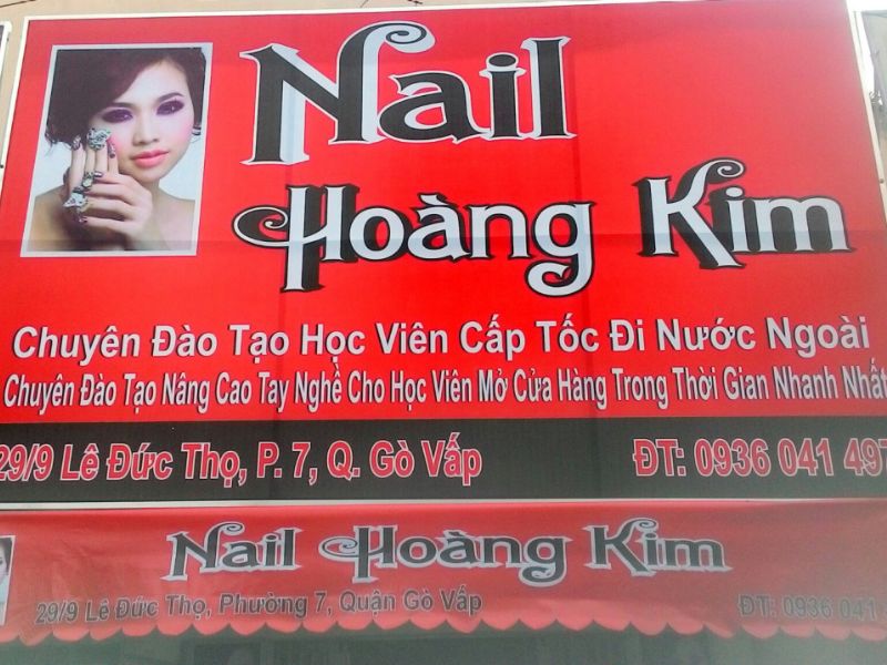 Mẫu bảng hiệu nail 1