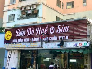 Bảng Hiệu Bún Bò Huế