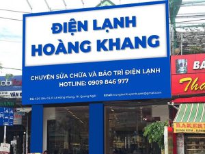 Bảng Hiệu Điện Lạnh