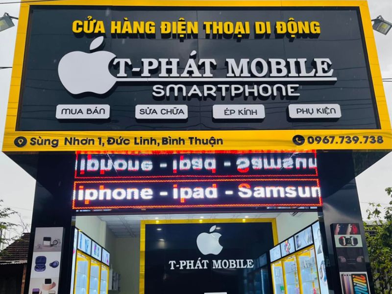 Bảng Hiệu Điện Thoại Bằng Đồng