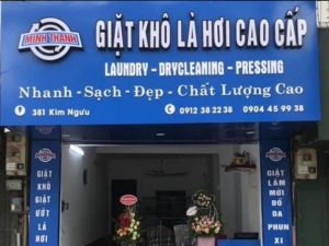 Bảng Hiệu Giặt Sấy