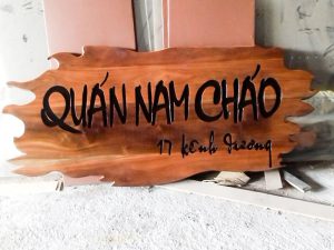 Bảng Hiệu Gỗ Treo