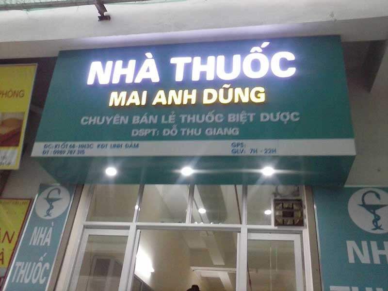 Bảng Hiệu Nhà Thuốc Hiflex