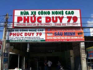 Bảng Hiệu Rửa Xe