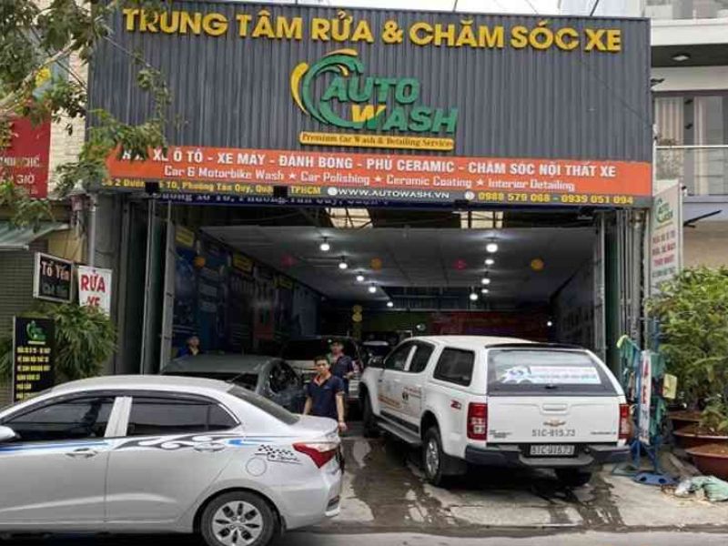 Mẫu 1 Bảng Hiệu Rửa Xe