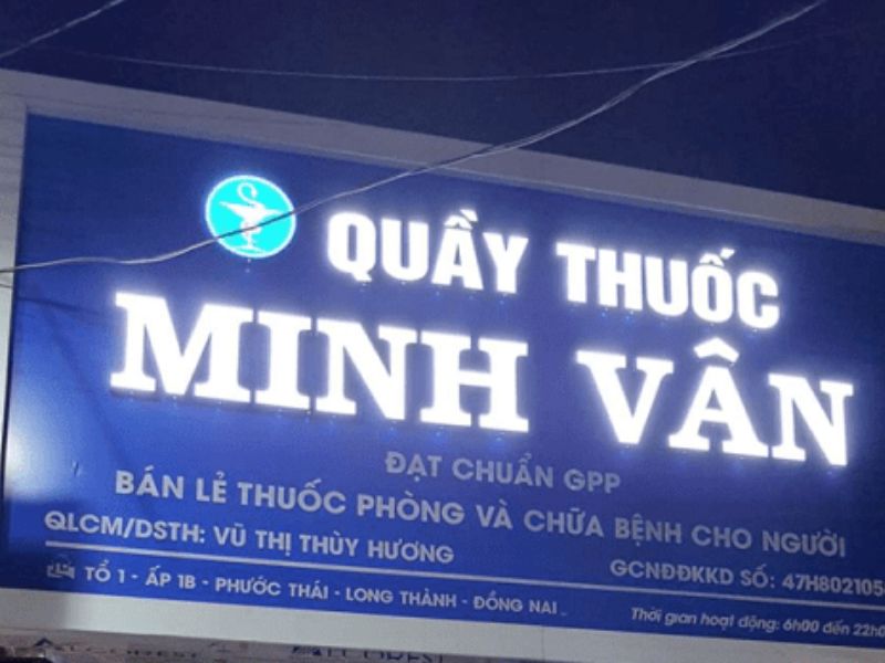 Mẫu 10 Bảng Hiệu Nhà Thuốc