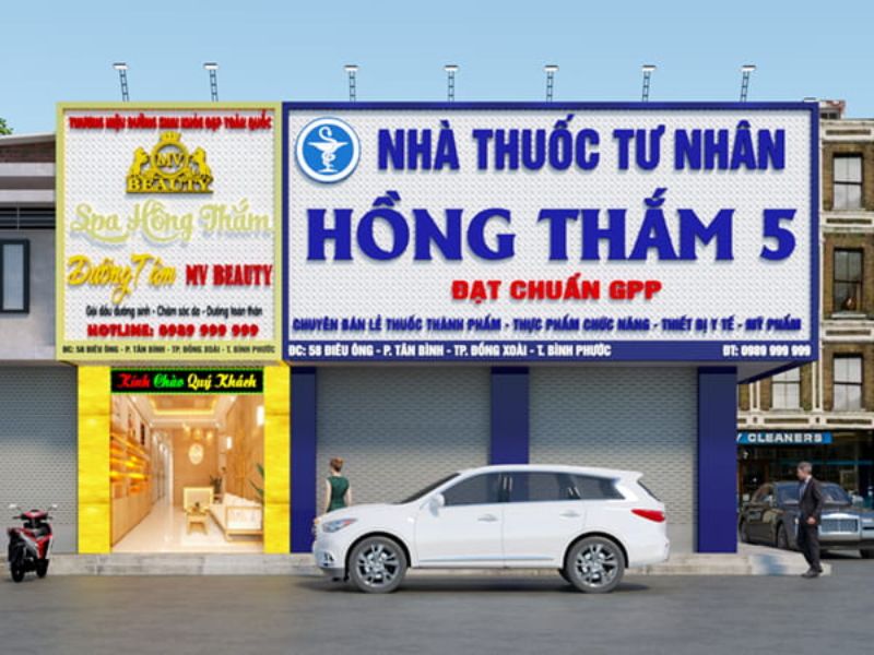 Mẫu 12 Bảng Hiệu Nhà Thuốc