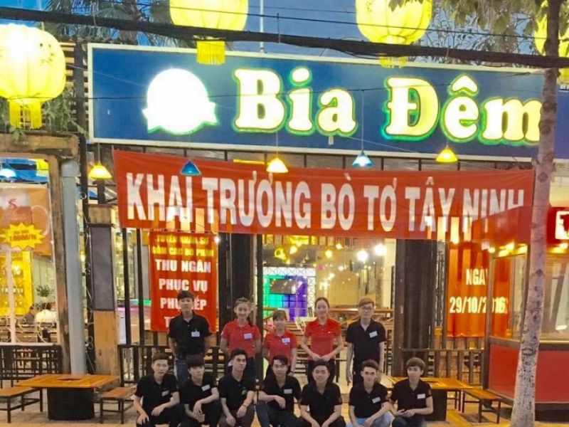 Mẫu 13 Bảng Hiệu Quán Nhậu Bình Dân