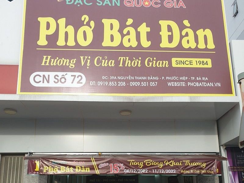 Mẫu 13 Bảng Hiệu Quán Phở