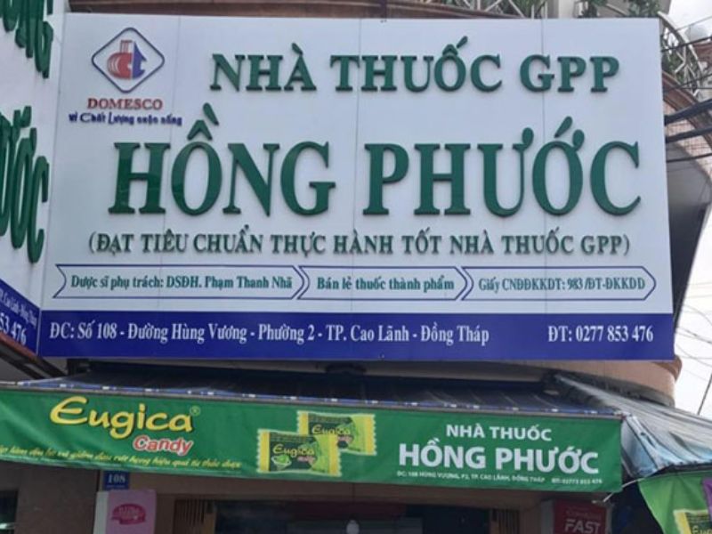 Mẫu 15 Bảng Hiệu Nhà Thuốc