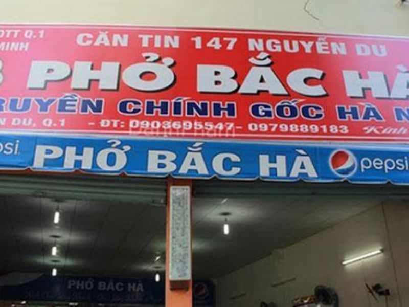 Mẫu 2 Bảng Hiệu Quán Phở