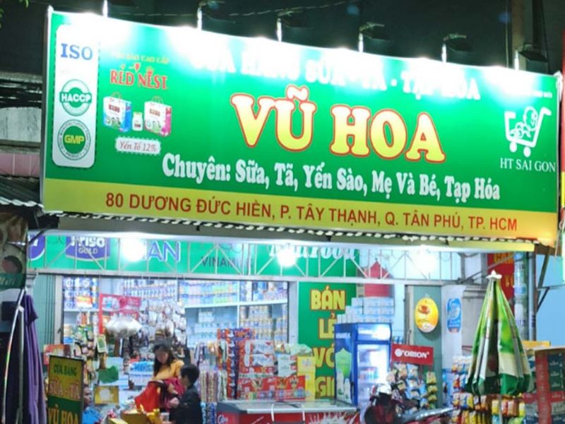 Mẫu 2 Bảng Hiệu Tạp Hóa 