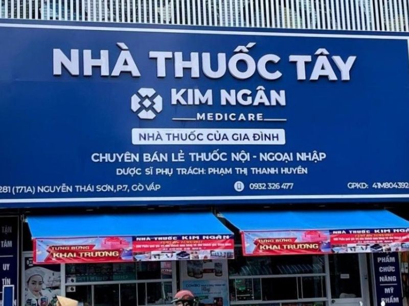 Mẫu 4 Bảng Hiệu Nhà Thuốc