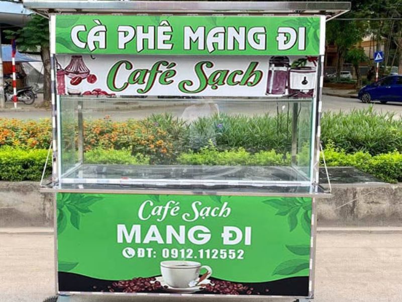 Mẫu 5 Bảng Hiệu Cafe Mang Đi