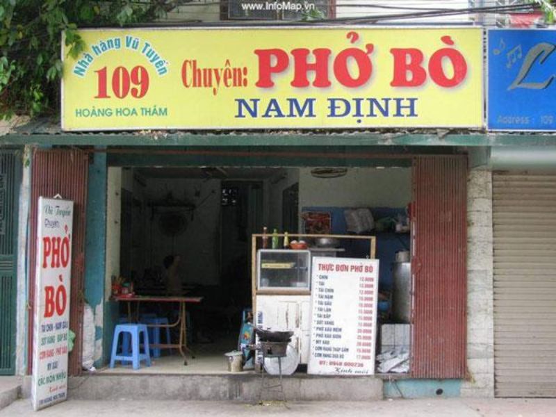 Mẫu 5 Bảng Hiệu Quán Phở