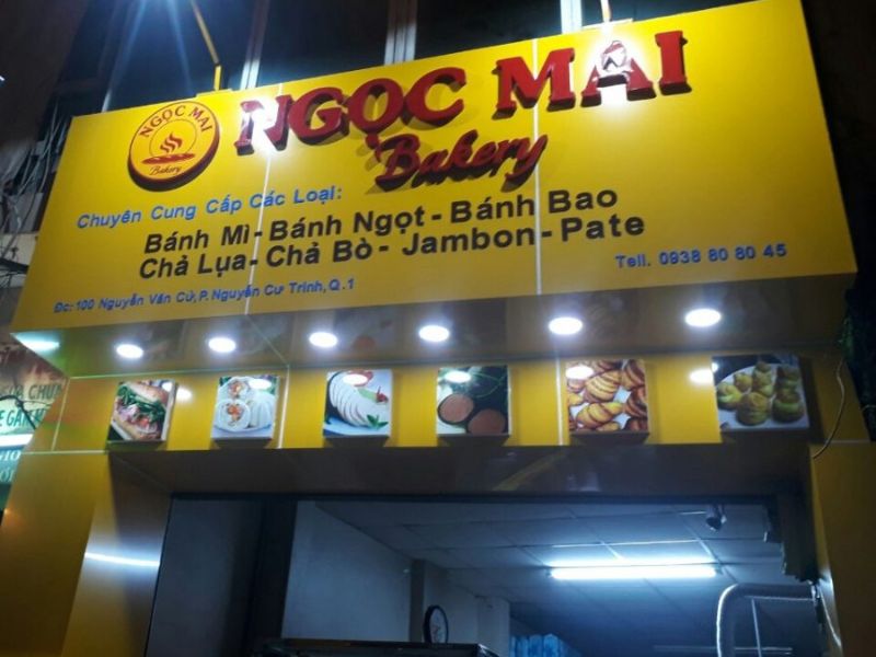 Mẫu 6 Bảng Hiệu Bánh Mì