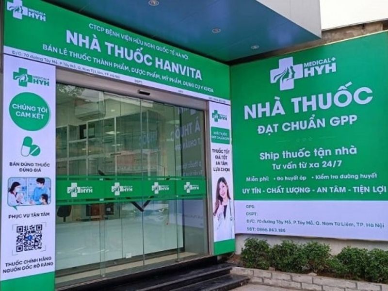 Mẫu 6 Bảng Hiệu Nhà Thuốc