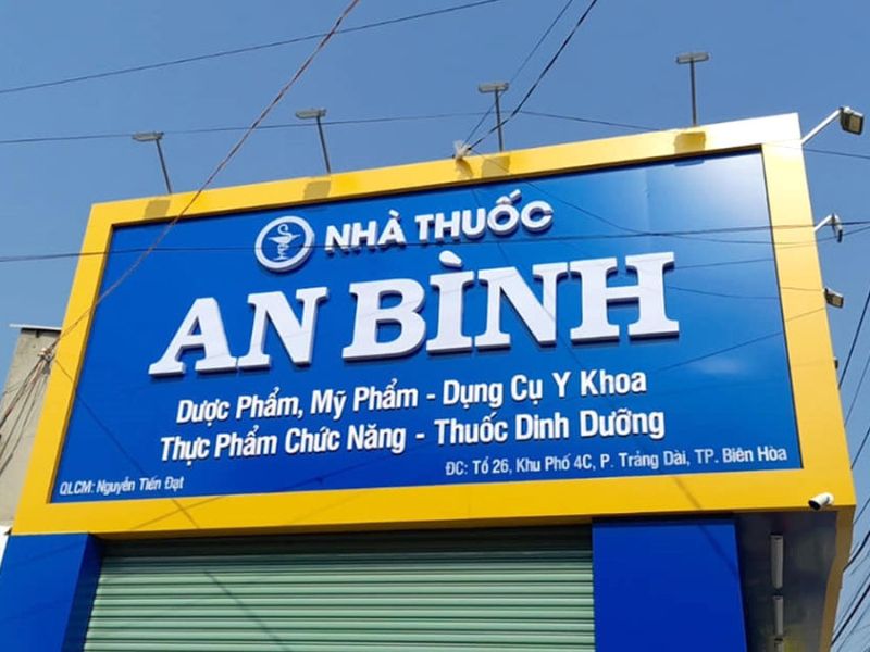 Mẫu 9 Bảng Hiệu Nhà Thuốc