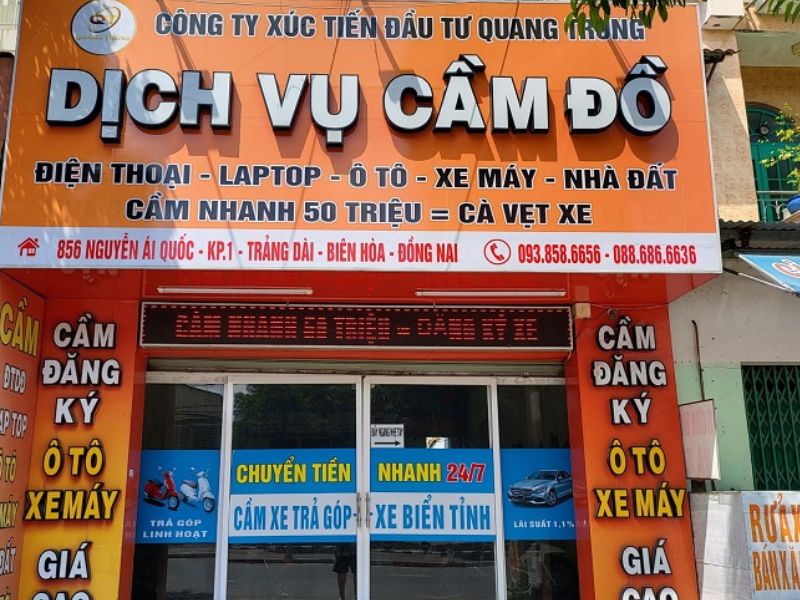 Những Lưu Ý Khi Thiết Kế Bảng Hiệu Cầm Đồ