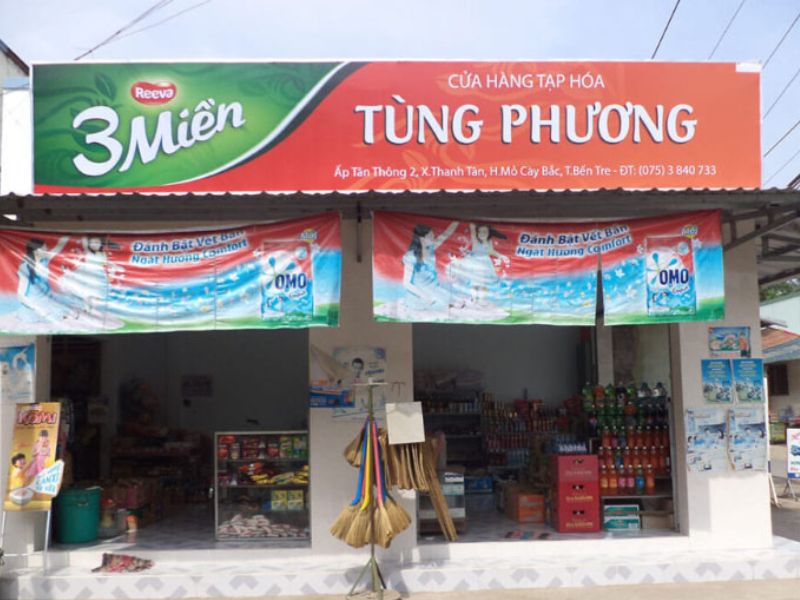 Tiêu Chuẩn Khi Thiết Kế Bảng Hiệu Cửa Hàng Tạp Hóa