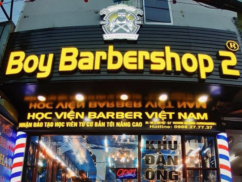 Bảng Hiệu Barber Shop