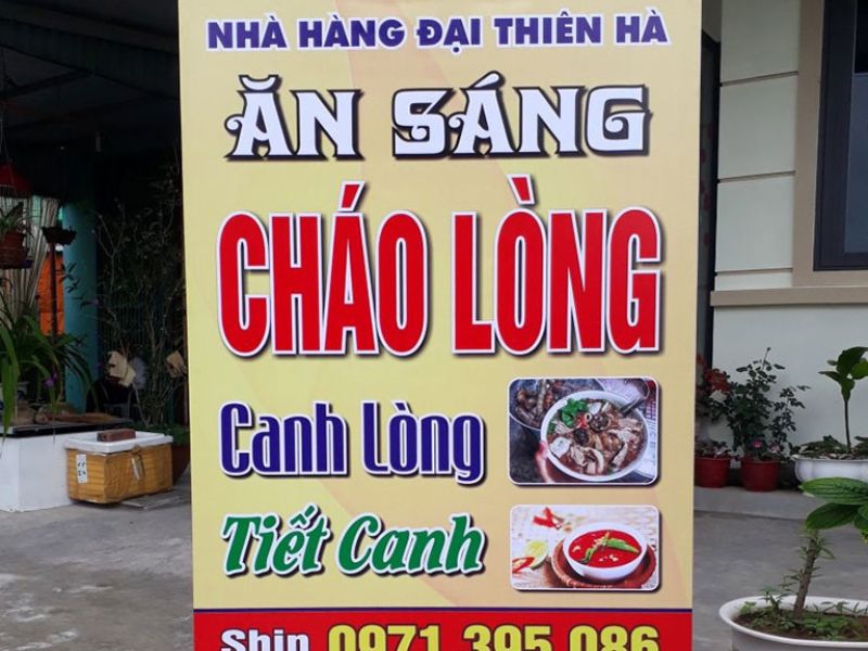 Bảng Hiệu Quán Ăn