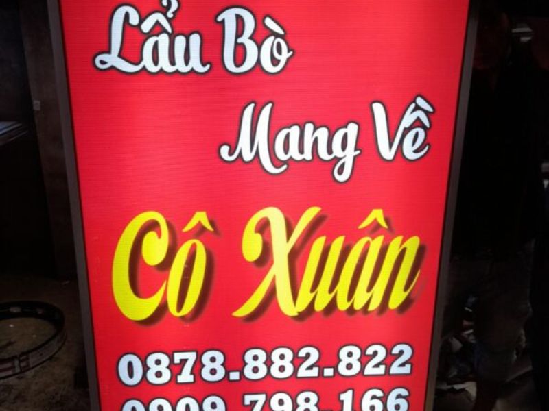 Bảng Hiệu Quán Lẩu 