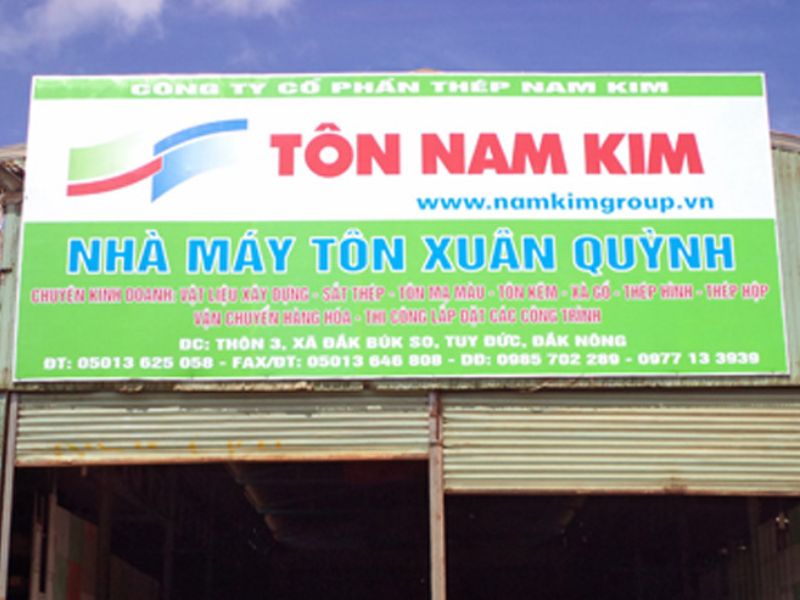 Bảng Hiệu Tole Dán Decal