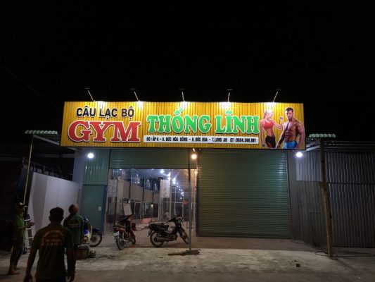 Bảng Hiệu Phòng Gym