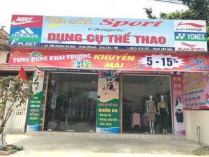 Bảng Hiệu Shop Thể Thao
