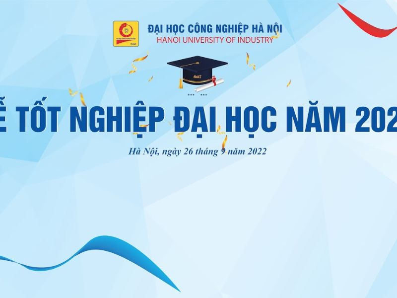 Mẫu 2 Backdrop Lễ Tốt Nghiệp