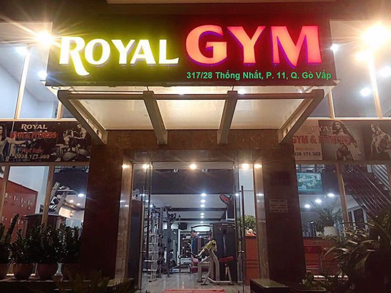 Mẫu 2 Bảng Hiệu Phòng Gym