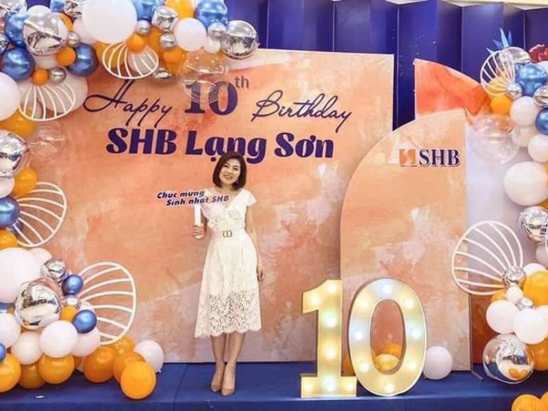 Mẫu 5 Backdrop Sinh Nhật Công Ty