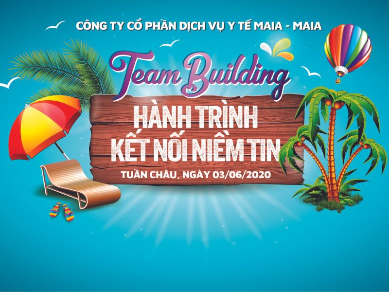 Mẫu 5 Backdrop Team Building