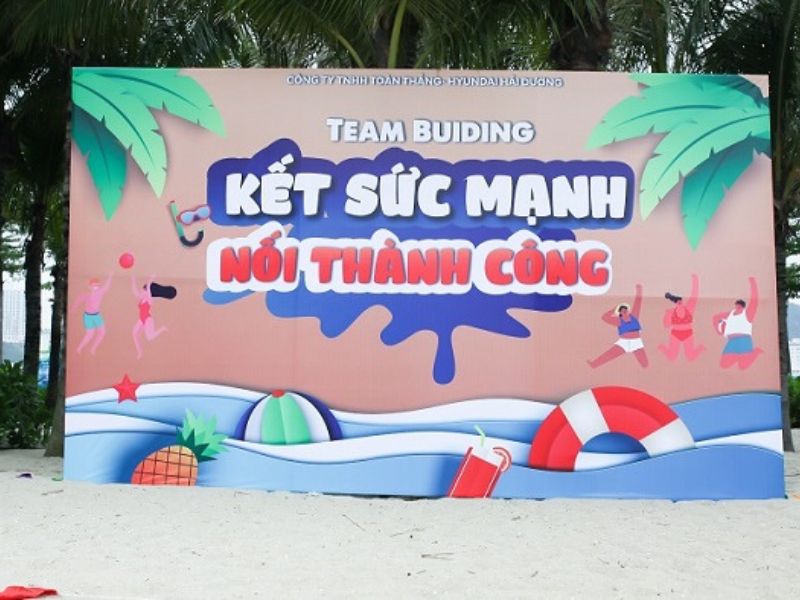 Mẫu 6 Backdrop Team Building