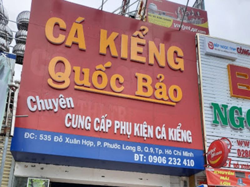 Mẫu 9 Bảng Hiệu Cá Cảnh