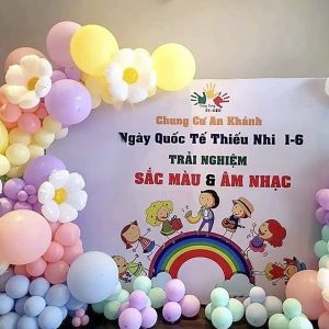 Backdrop quốc tế thiếu nhi