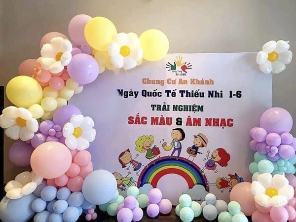 Backdrop quốc tế thiếu nhi