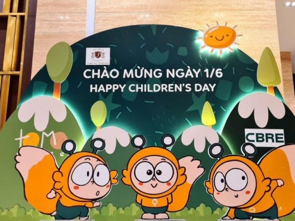 Backdrop quốc tế thiếu nhi