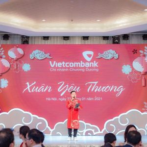 Backdrop sân khấu Tết