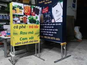 Bảng hiệu trà tắc