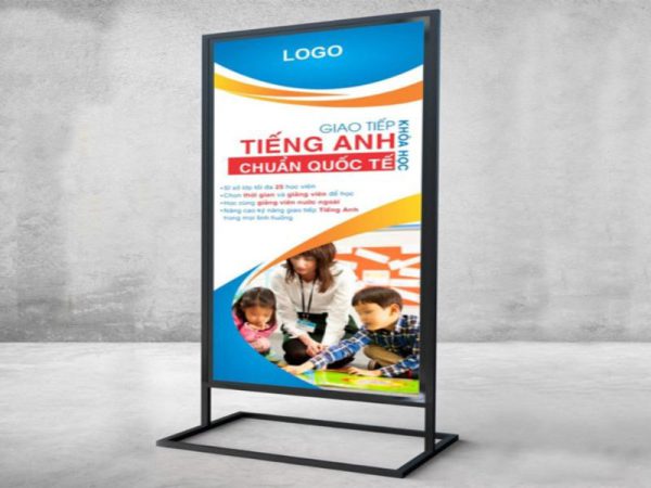 Các loại standee đứng thịnh hành