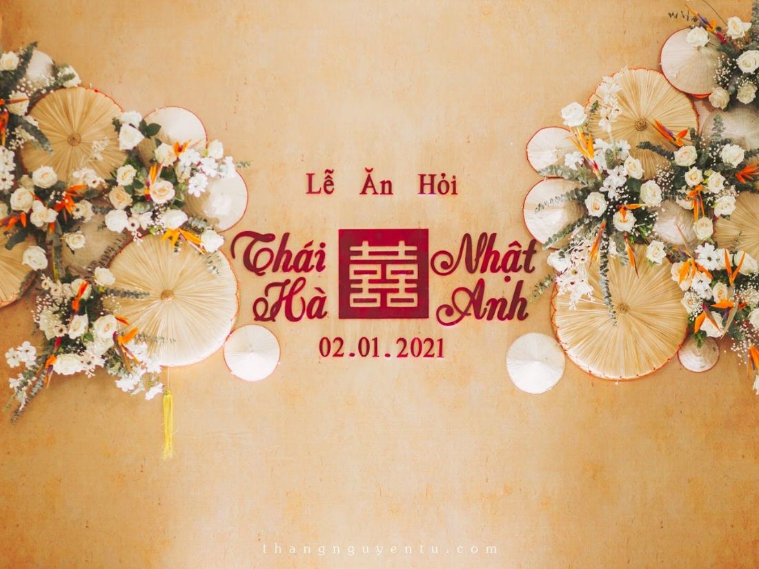 Mẫu 03 Backdrop Ăn Hỏi 