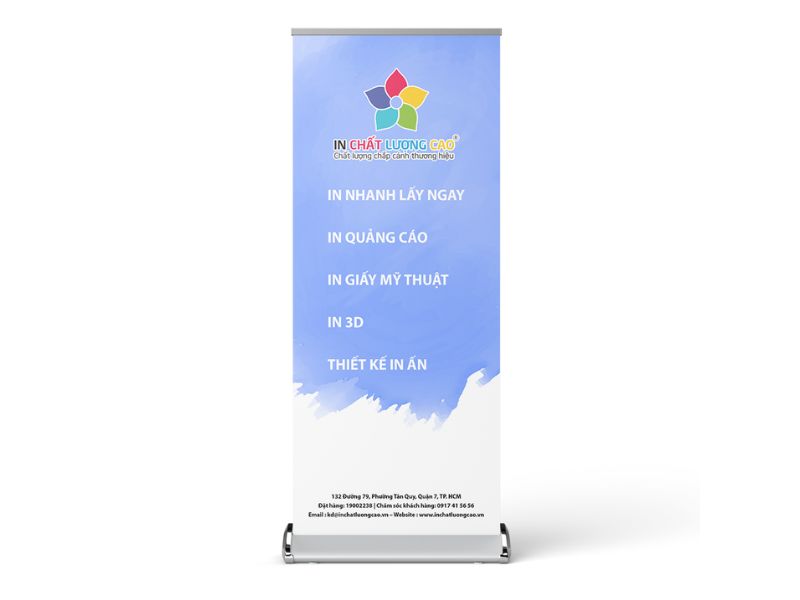 Mẫu 02 Standee Chống Gió