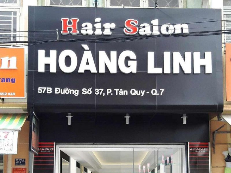 Mẫu 02 bảng hiệu salon tóc