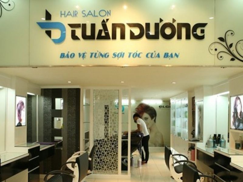 Mẫu 05 bảng hiệu salon tóc